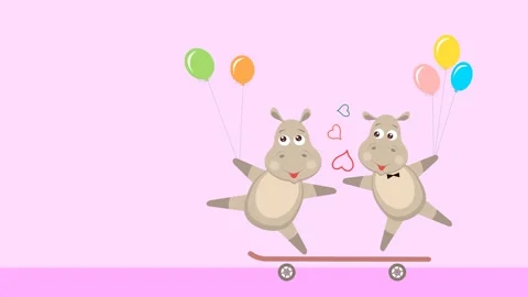 Hippo Stock Footage 207661547