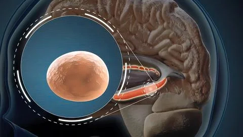 The hippocampus is a complex brain structure buried deep within the temporal  Stock Illustration