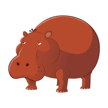 Hippopotamus Illustrazione stock
