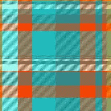 Hippy background pattern plaid, 40s tartan vector fabric. Skirt seamless ch.. Stock Illustration