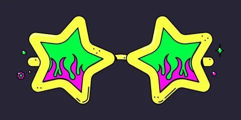 Hippy boho style elements. イラスト素材