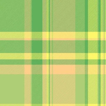 Hippy check background seamless, november plaid tartan texture. Faded vecto.. Illustrazione stock