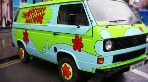 Hippy van Video stock 10809969