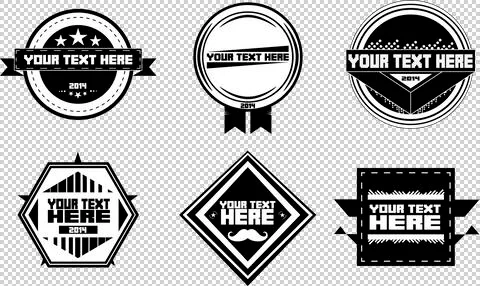 Hipster Badges Stock Illustration