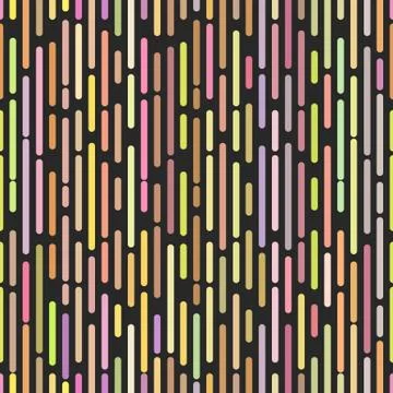 Hipster broken lines seamless pattern, stylish pop art decoration design elem Stockillustratie