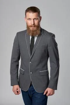 Hipster business man Stock Photos