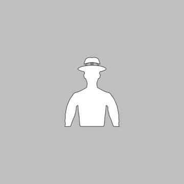 Hipster computer symbol Stock Illustration