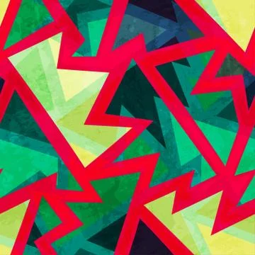 Hipster geometric seamless pattern Stock Illustration