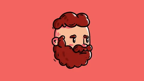 Hipster head explosion Video stock 212505852