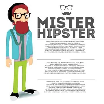 Hipster Stock Illustration