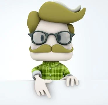 Hipster Stock Illustration