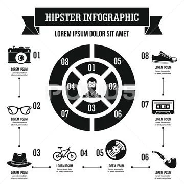 hipsters Infographics