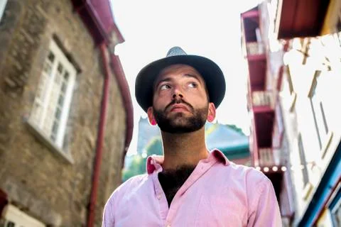 Hipster men Stock-Fotos