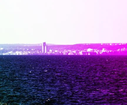 Hipster ocean background Stock Photos