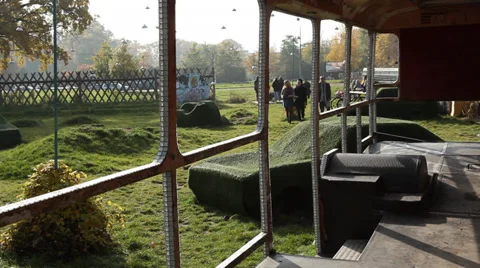 Hipster Park in Berlin Stock Footage 32185221