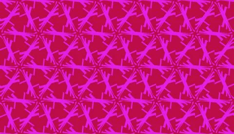 Hipster pattern with polygonal elements. Triangles style. Vector Seamless ill Stock Illustration