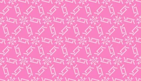 Hipster pattern with polygonal elements. Triangles style. Vector Seamless ill Stock Illustration