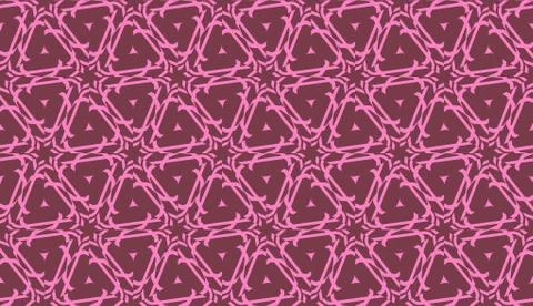 Hipster pattern with polygonal elements. Triangles style. Vector Seamless ill Illustrazione stock