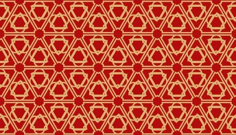 Hipster pattern with polygonal elements. Triangles style. Vector Seamless ill イラスト素材