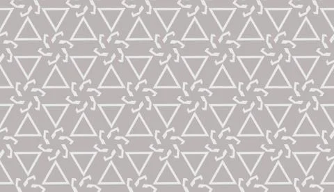 Hipster pattern with polygonal elements. Triangles style. Vector illustration Illustrazione stock