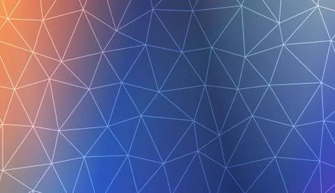 Hipster pattern with polygonal elements. For your home interior wallpaper, fa Stock Illustration