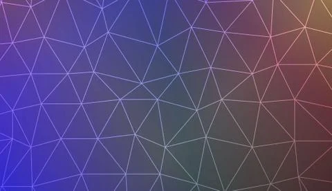 Hipster pattern with polygonal elements. For your home interior wallpaper, fa 库存插图