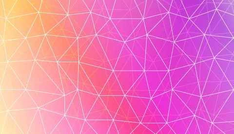 Hipster pattern with polygonal pattern with triangles elements. For modern in Illustrazione stock