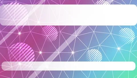 Hipster pattern with triangles, line, circle, space for text elements. For mo Stock Illustration