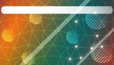 Hipster pattern with triangles, line, circle, space for text elements. For mo イラスト素材