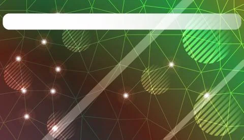 Hipster pattern with triangles, line, circle, space for text elements. For mo Stock Illustration