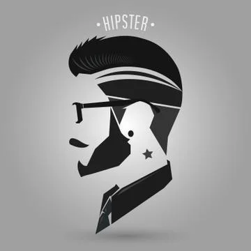 Hipster star tattoo Stock Illustration