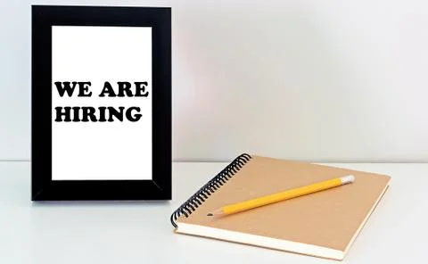 Hire Concept Background Stock Photos