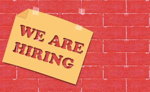 Hire Concept Background Stock Photos