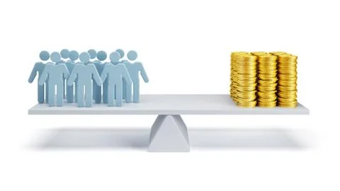 Hired workers Stock Illustration