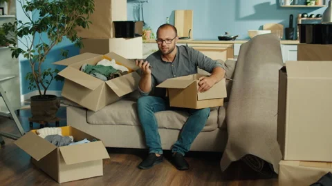 Hiring Moving Services for a Seamless Relocation Experience to a New Home Stock Footage 311580437