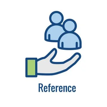 Hiring Process icon showing an aspect of being a new hire Stock Illustration