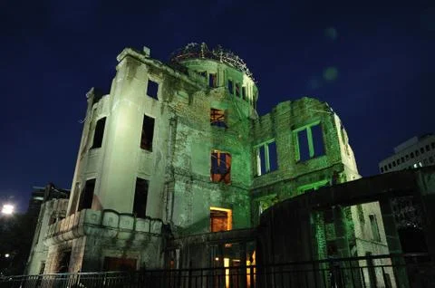 Hiroshima Atomic Dome Stock Photos