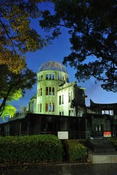 Hiroshima Atomic Dome Stock Photos