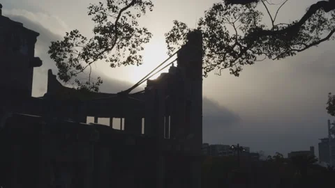 Hiroshima Building Different Angle Stock Footage 316071976