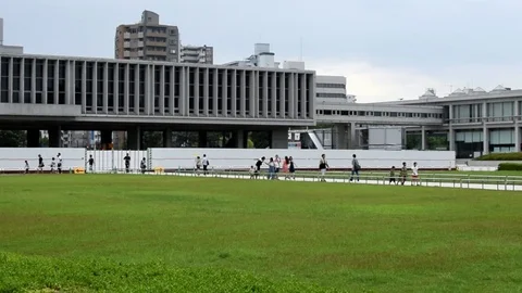 Hiroshima memorial peace Stock-Footage 79271576