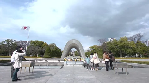 Hiroshima Peace Memorial Stock Footage 2409103