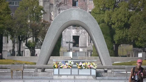 Hiroshima Peace Memorial Stock Footage 2414860