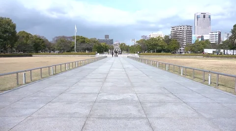 Hiroshima Peace Memorial Stock Footage 2424247