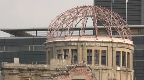 Hiroshima Peace Memorial Stock Footage 2427318