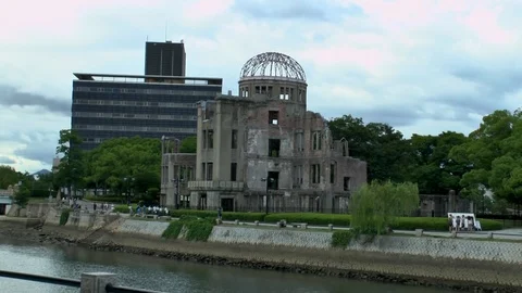 The Hiroshima Peace Memorial Stock Footage 89909980