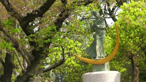 Hiroshima peace park Stock Footage 81638224