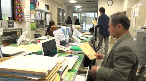 Hiroshima survivors Stock Footage 2441074