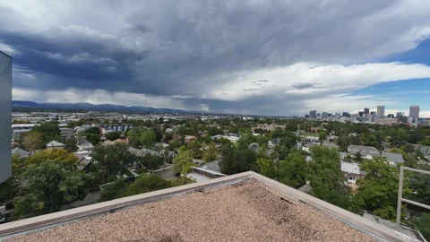 Hirschfeld Building Storm Time-Lapse Stock Footage 316930106