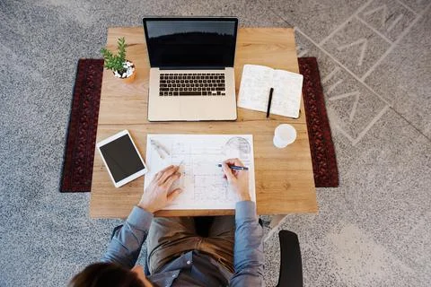 His space to create Stock Photos