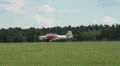 Hispanic Aviacion HA-200 starting HD Footage